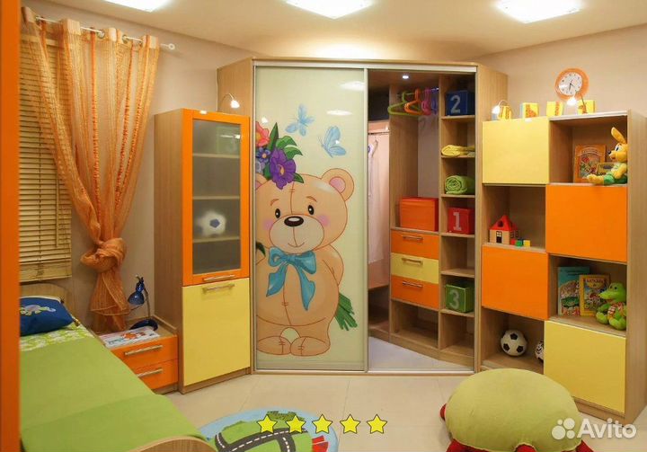 Шкаф детский индивидуальный подход