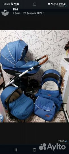 Коляска tutis mimi 3 в 1