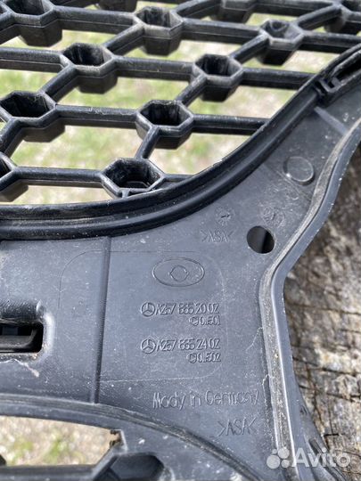 Mercedes cls решетка радиатора