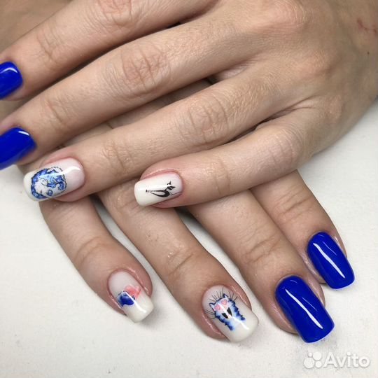 Комбинированный маникюр