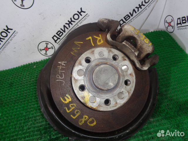 Тормозной диск volkswagen jetta зад лево