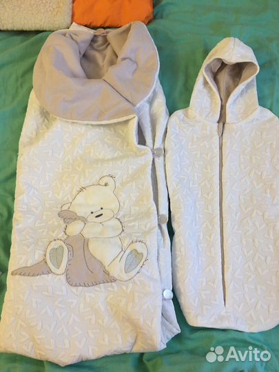 Конверт на выписку и плед одеяло