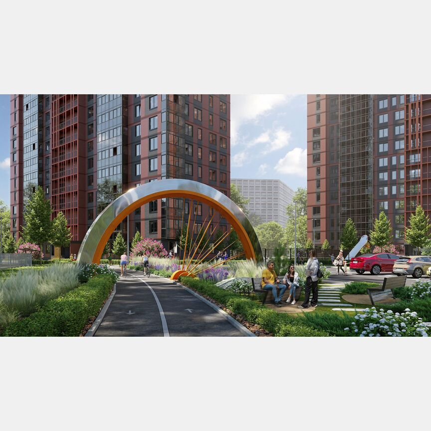 1-к. квартира, 38,8 м², 11/23 эт.