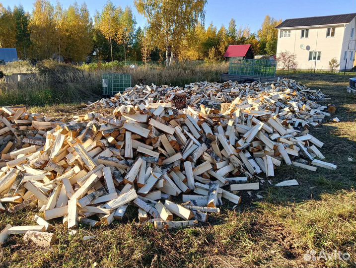 Продам колотые дрова, берёза, ольха и осина