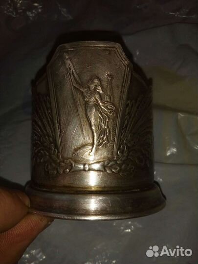 Подстаканник СССР слава покорителям космоса