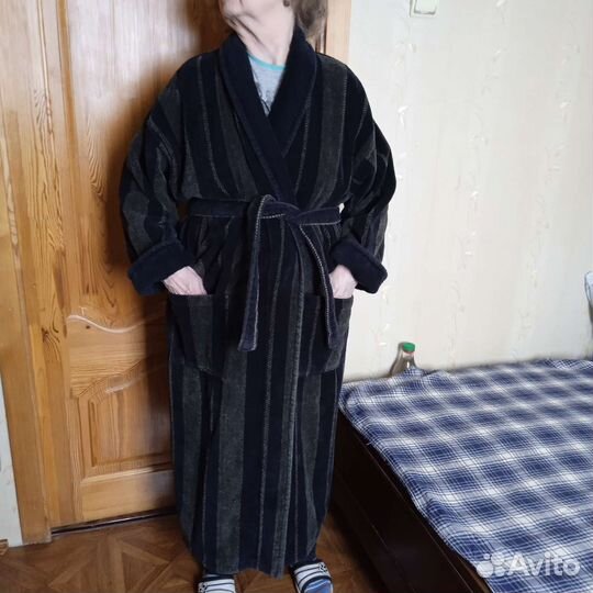 Мужской махровый халат