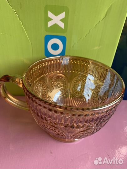 Чайная чаща большая. Новые в коробке. 2 шт