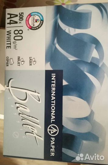 Бумага a4 80г/квм