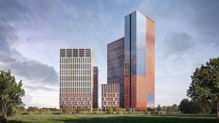 1-к. квартира, 36 м², 26/62 эт.