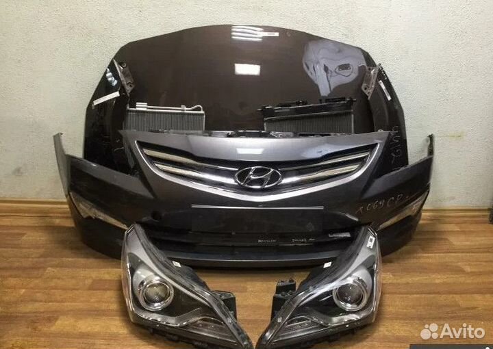 Ноускат hyundai solaris 1 новые запчасти