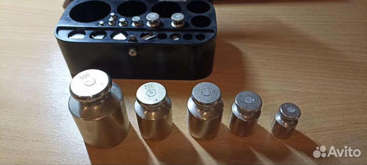 Набор гирек для весов СССР