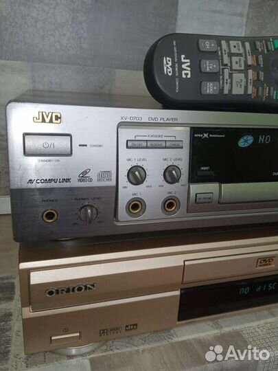 DVD/CD Player JVC XV-D703TN karaoke / Orion