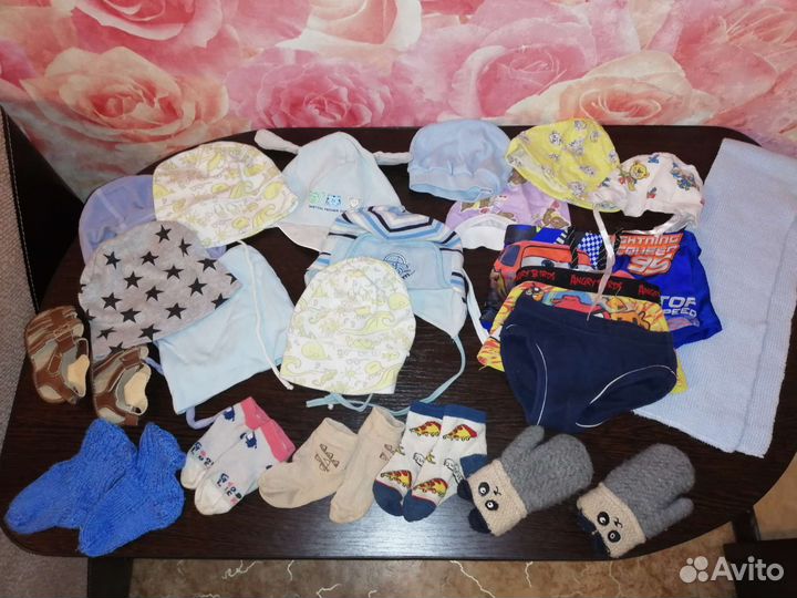 Детская одежда для мальчика с рождения и до года