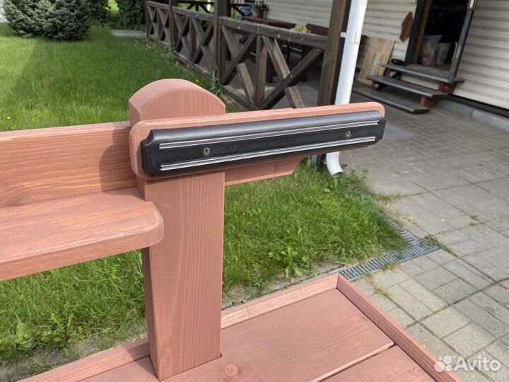 Дачный уличный стол с мойкой