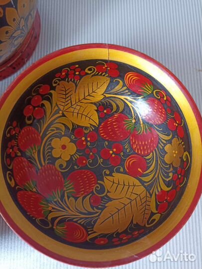 Посуда хохлома