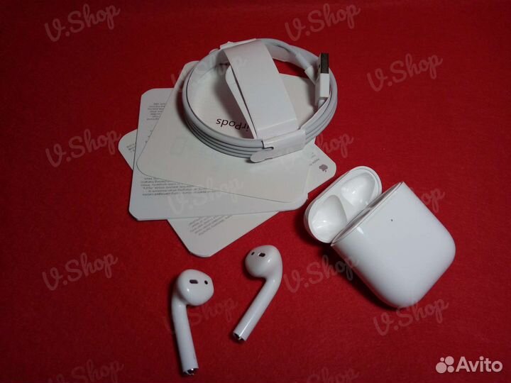 Airpods 2 apple (Гарантия + подарок)