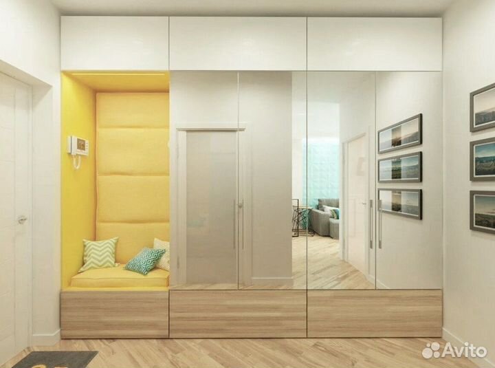 Шкаф в прихожую доставка установка