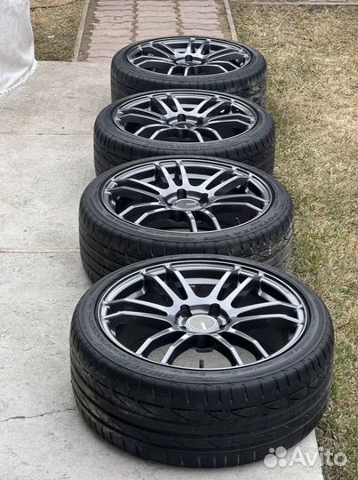 R18 Bridgestone Potenza Adrenalin RE004 225/40, PCD 5x114.3 DIA 67