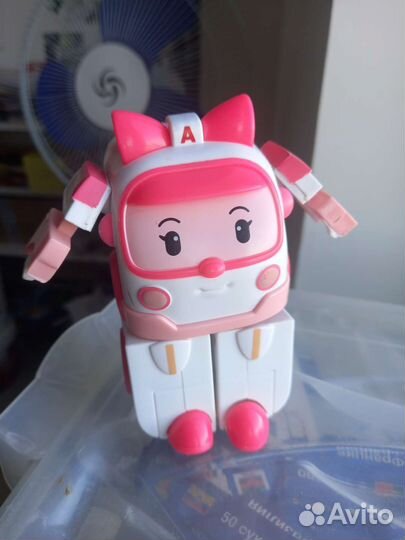 Эмбер Поли poli робокар трансформер