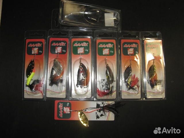 Наборы воблеров и блесен для троллинга и другие