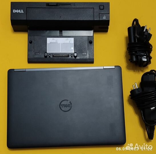 Ноутбук dell i7 6600/16Gb/M.2 512Gb/4G/докстанция
