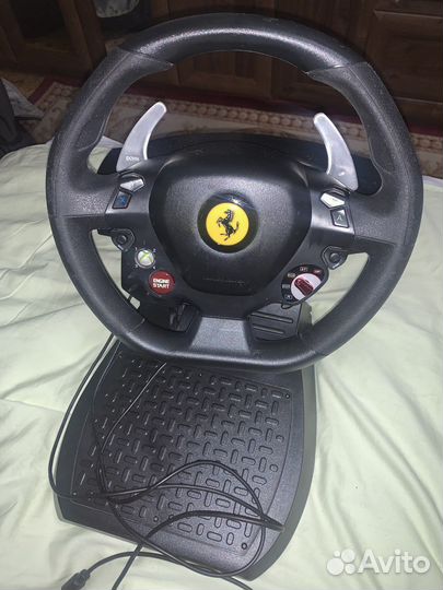 Комплект Thrustmaster T80 Ferrari 488 GTB Edition