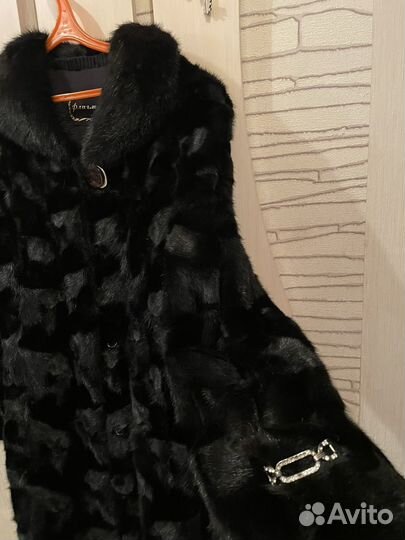 Шуба норковая 48 50 бу