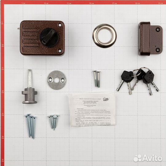 Замок накладной знд-1ат
