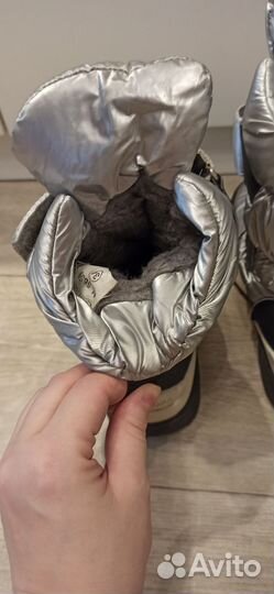 Дутики зимние детские 34