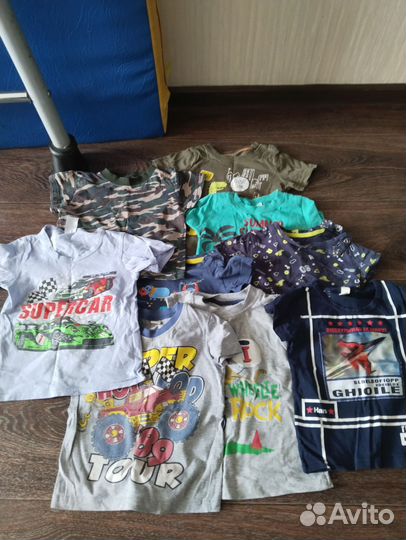 Детские вещи пакетом на мальчика 80