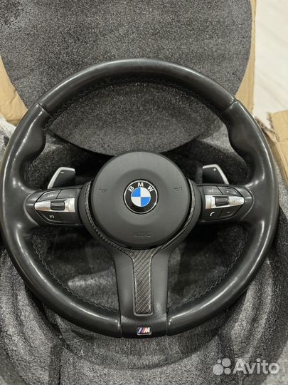 М руль bmw f15 с подушкой