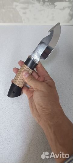 Нож шкуродер разделочный ручной работы