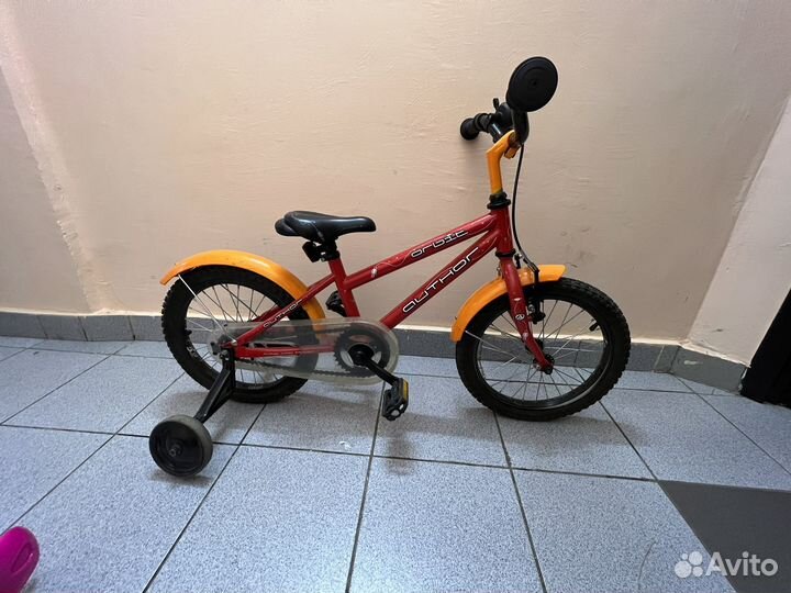 Детский велосипед author orbit 16