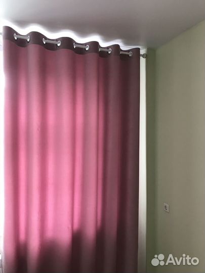 Шторы на люверсах, канвас