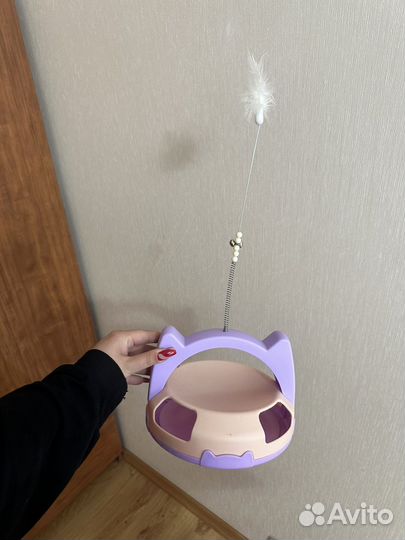 Когтеточка домик для кошки бу