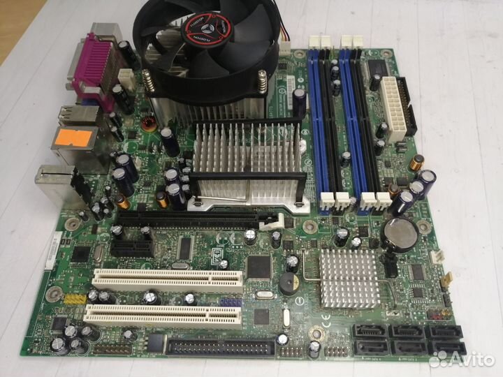 Материнская плата Intel DQ965GF с процессором