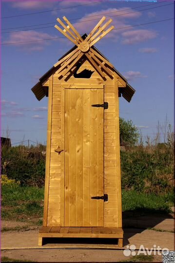 Дачный туалет с установкой