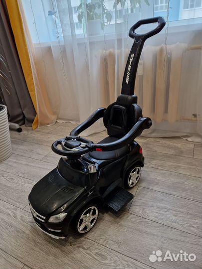 Машинка каталка толокар mercedes