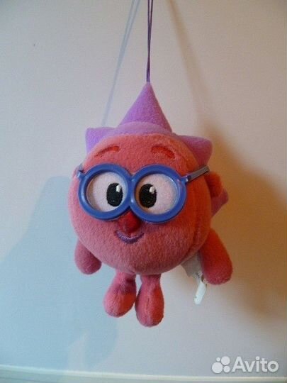 Ежик Смешарик Мягкая игрушка Семья Woodzeez Брошь