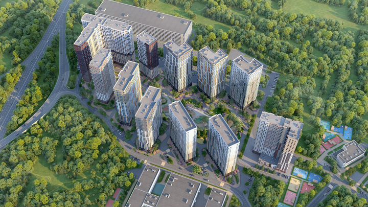 2-к. квартира, 52,5 м², 2/24 эт.