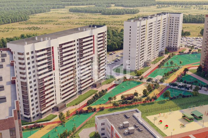 1-к. квартира, 37,1 м², 10/15 эт.