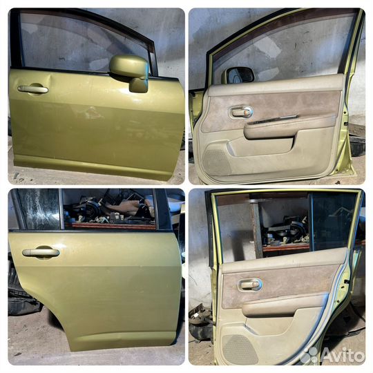 Запчасти на nissan tiida c11