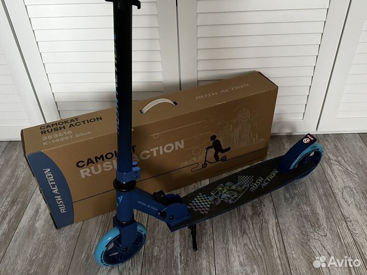 Самокат двухколёсный Sprinter rush action