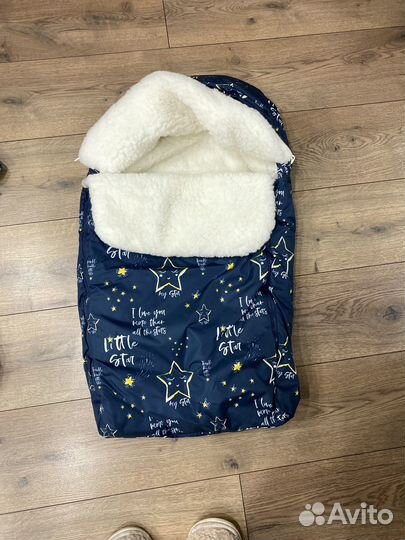 Конверт на выписку комбинезон зимний