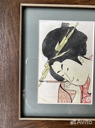 Картины в раме акварель 2 шт