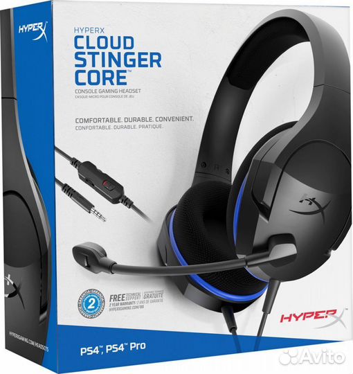 Наушники hyperx cloud stinger core новые