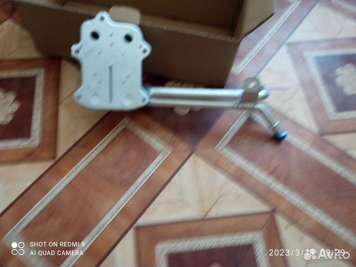 Радиатор масляный на skoda