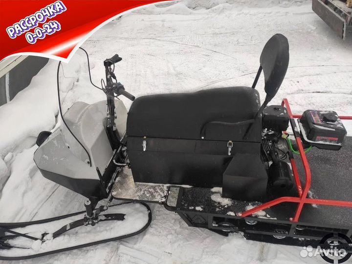 Мотобуксировщик Бурлак-М Егерь Экспедитор 18.5 л.с