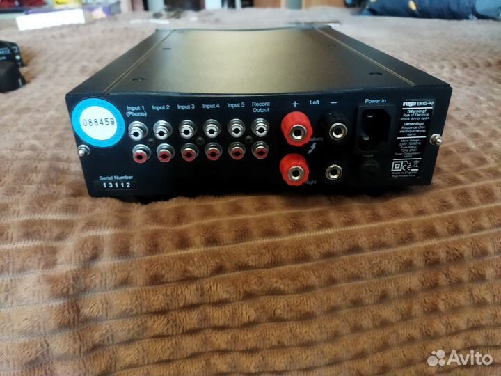 Усилитель Rega brio-r, усилитель наушников Rega