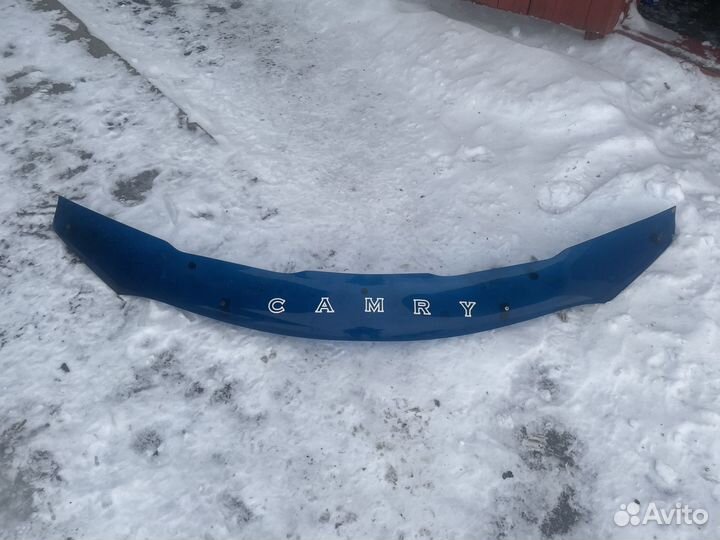 Дефлектор капота (мухобойка) Camry